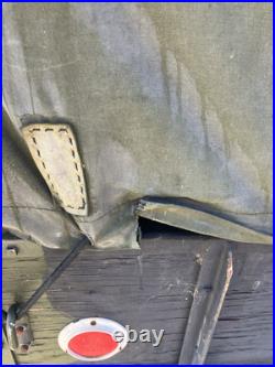 Trailer Single Axle With Canvas Cover Misc Surplus Used Looks Ok Viewing Welcome