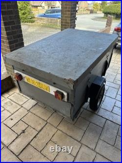 Trailer Small / Medium Trailer for Camping Work with Secure Lid Security Lock