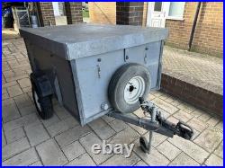 Trailer Small / Medium Trailer for Camping Work with Secure Lid Security Lock