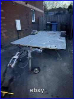 Trailer Was A Caravan Stripped Body Off It Good Project For A Handyman