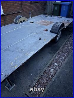 Trailer Was A Caravan Stripped Body Off It Good Project For A Handyman