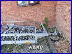 Trailer for sale single axle unbraked galvanised trailer used
