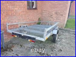 Trailer for sale single axle unbraked galvanised trailer used
