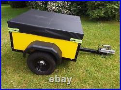 Trailer for sale with waterproof cover, aluminum panels, steel frame. New