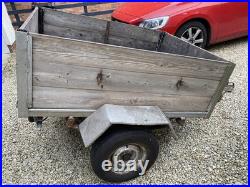 Trailer unbraked 140cm x 110cm load area