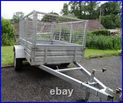 Trailer with Cage Caged Trailer 6 x 4 Apache Spare Wheel GVM 750KG