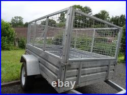Trailer with Cage Caged Trailer 6 x 4 Apache Spare Wheel GVM 750KG