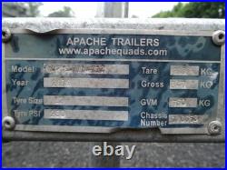Trailer with Cage Caged Trailer 6 x 4 Apache Spare Wheel GVM 750KG