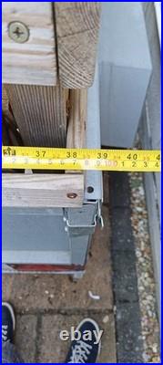 Trailer with Spare Wheel And Wheel Lock