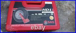 Trailer with Spare Wheel And Wheel Lock