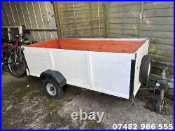 Trailer with electrics 2M x 900MM Good condition but Rear door needs a little