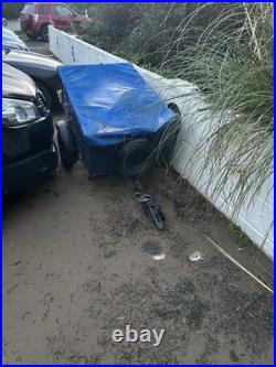 Trailer with new wheels and tyres including spare plus new extras