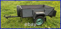 Trailer with opening tailgate