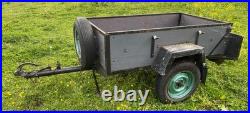 Trailer with opening tailgate