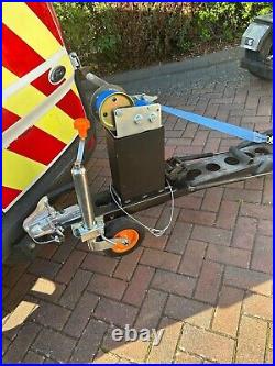 Trailerteq Rdt Recovery Trailer Dolly Crt Aa Rac With Spare Tyre & Ramps