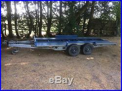 Transporter Classic Car Trailer Twin Axial Braked