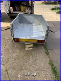 Trelgo 1250 Tipping Box Trailer Including High Frame And Cover camping