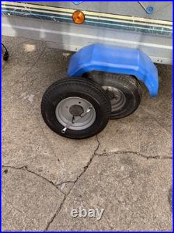 Trelgo 1250 Tipping Box Trailer Including High Frame And Cover camping