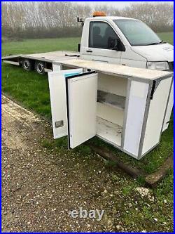 Truck /trailer/flatbed/pick up twin tool boxes white