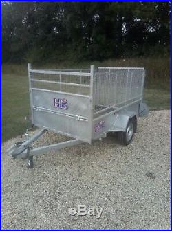Tuffmac 7x4 trailer with mesh sides and ramp. 2020. Immaculate