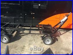 Turntable Draw Bar Trailer 2 Axle Project Farming Agricultural 5 Stud No Vat