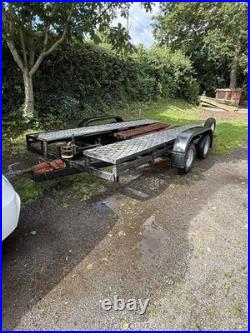 Twin Axel Car Transport Trailer