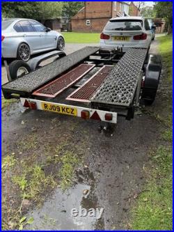 Twin Axel Car Transport Trailer