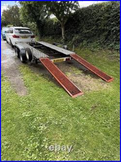 Twin Axel Car Transport Trailer