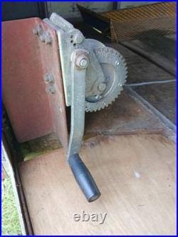 Twin Axel Tilting Trailer