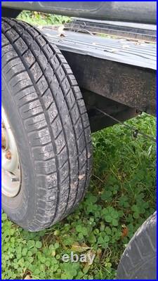 Twin Axle Braked Car Trailer Two Ton