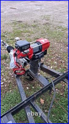 Twin Axle Braked Car Trailer Two Ton