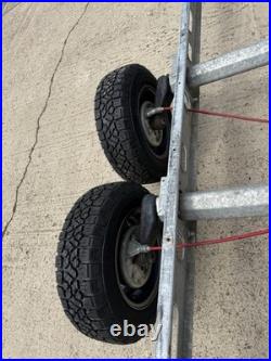 Twin Axle Braked Trailer Chassis Tiny Home, Glamping Shepards Hut 2019 Alloys