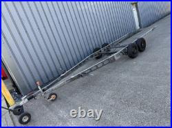 Twin Axle Braked Trailer Chassis Tiny Home, Glamping Shepards Hut Project