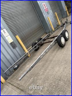 Twin Axle Braked Trailer Chassis Tiny Home, Glamping Shepards Hut Project