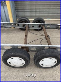 Twin Axle Braked Trailer Chassis Tiny Home, Glamping Shepards Hut Project