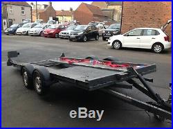 Twin Axle Car Transporter With Tilt Bed