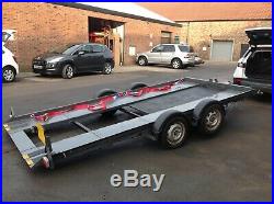 Twin Axle Car Transporter With Tilt Bed