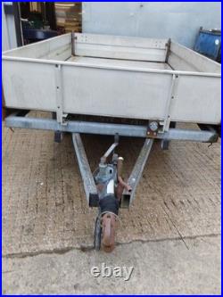 Twin Axle Trailer 10 X 6 2000kg Braked Galvanised Chassis Alloy Body
