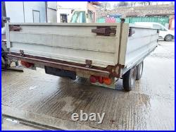 Twin Axle Trailer 10 X 6 2000kg Braked Galvanised Chassis Alloy Body