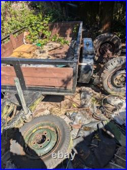Twin Axle Trailer 8 Ft X5 Bed New Tyres Twin Axle Trailer 8 Ft X5 Bed New Tyres
