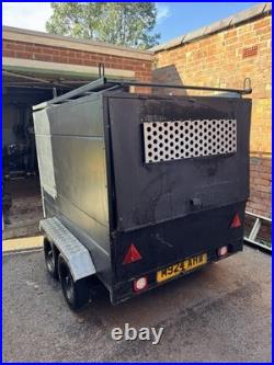 Twin Axle Trailer With Shelves
