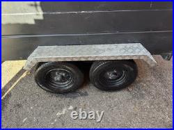 Twin Axle Trailer With Shelves