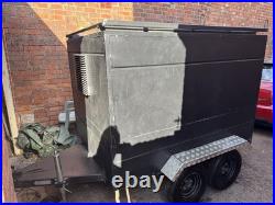 Twin Axle Trailer With Shelves