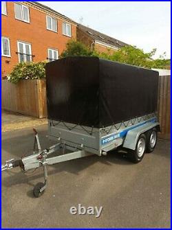 Twin Axle Trailer with cover 8.7ft by 4.2ft 2700kg