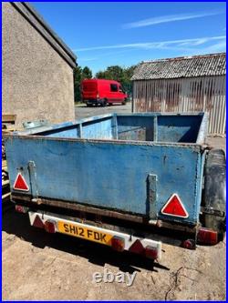 Twin axel trailer blue 4x8 over 2000kg Twin axel trailer blue 4x8 over 2000kg