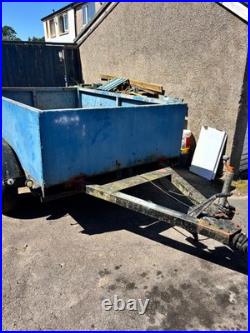 Twin axel trailer blue 4x8 over 2000kg Twin axel trailer blue 4x8 over 2000kg