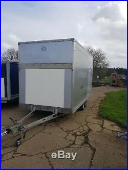 Twin axle Luton Box trailer