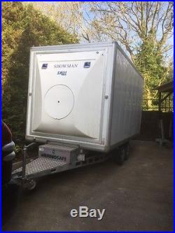Twin axle box trailer for car or removals