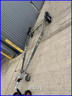Twin axle, braked, chassis 2000kg tiny home Shepards Hut car trailer