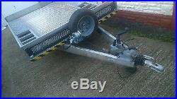 Twin axle car trailer transporter excellent condition